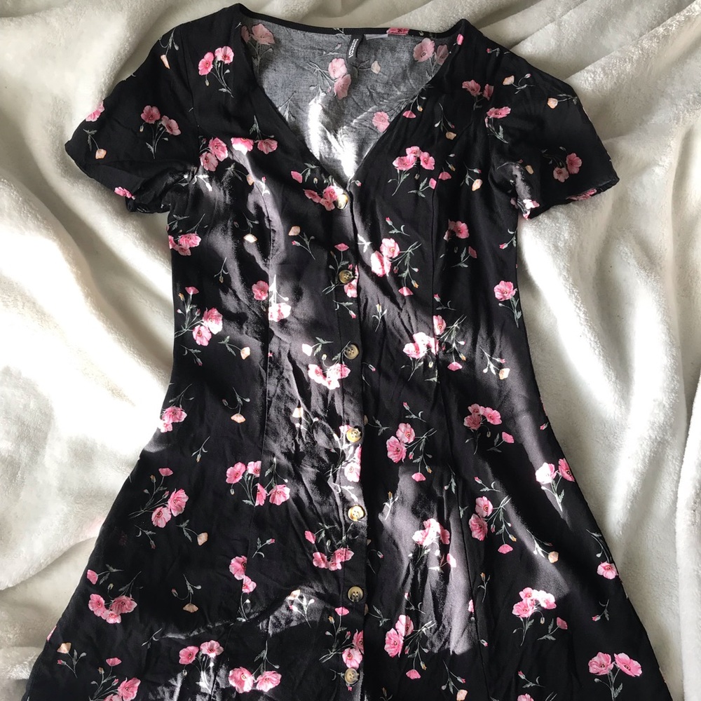 Floral mini dress🌷